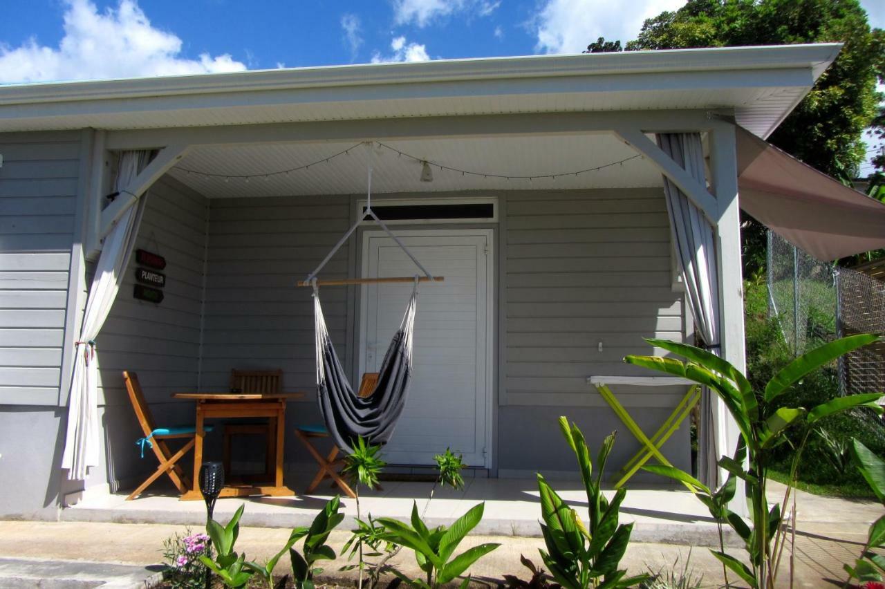Or Bleu-Bungalow Volcan Soufriere-Vue Sur Mer Сент-Клод Екстер'єр фото